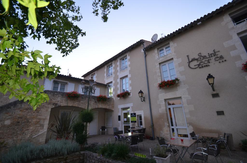 Logis Hotel Le Saint Georges Vivonne Екстериор снимка